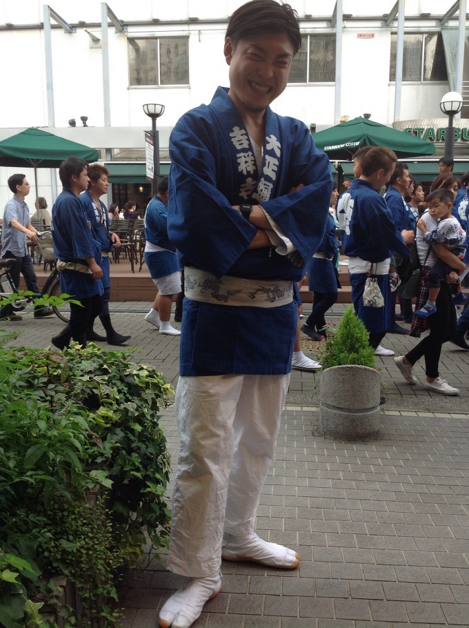 秋祭り前
