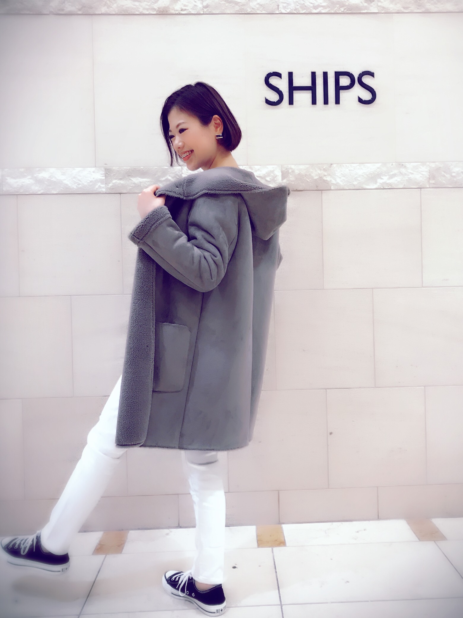 【美品】SHIPS for women ニットコート SHIPS｜ニット コート | Rakuten Fashion(楽天ファッション／旧