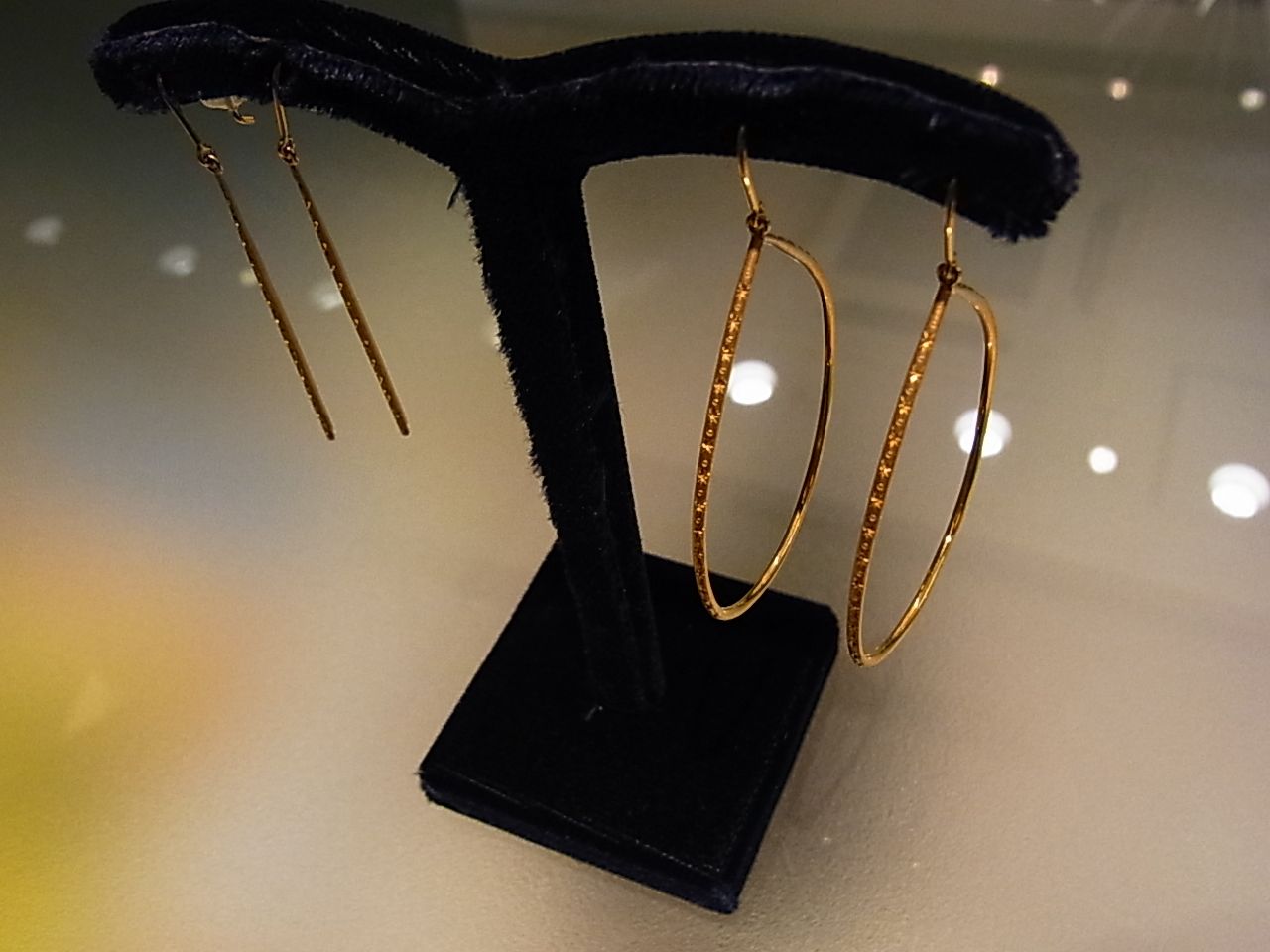 AHKAH エクララインピアス （シャンデリアラインショート ピアス