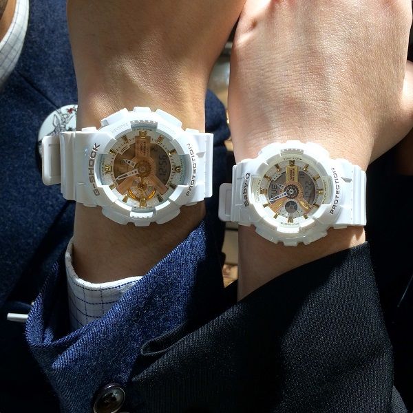 【値下】ももクロポシュレ×G-SHOCK ももクロのBABY-G-SHOCK ももクロコラボ G-SHOCK ももいろクローバーZ ホワイトモデル 緑
