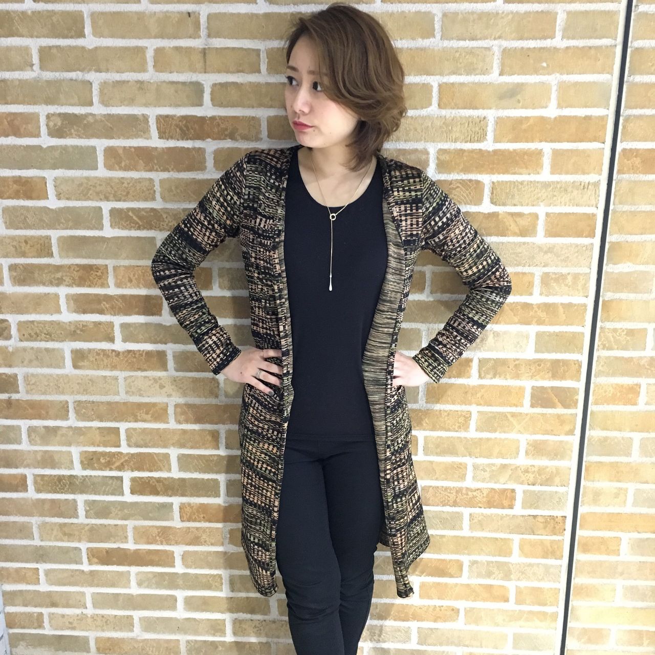 カラーカーディガンスタイル 【ear三宮】