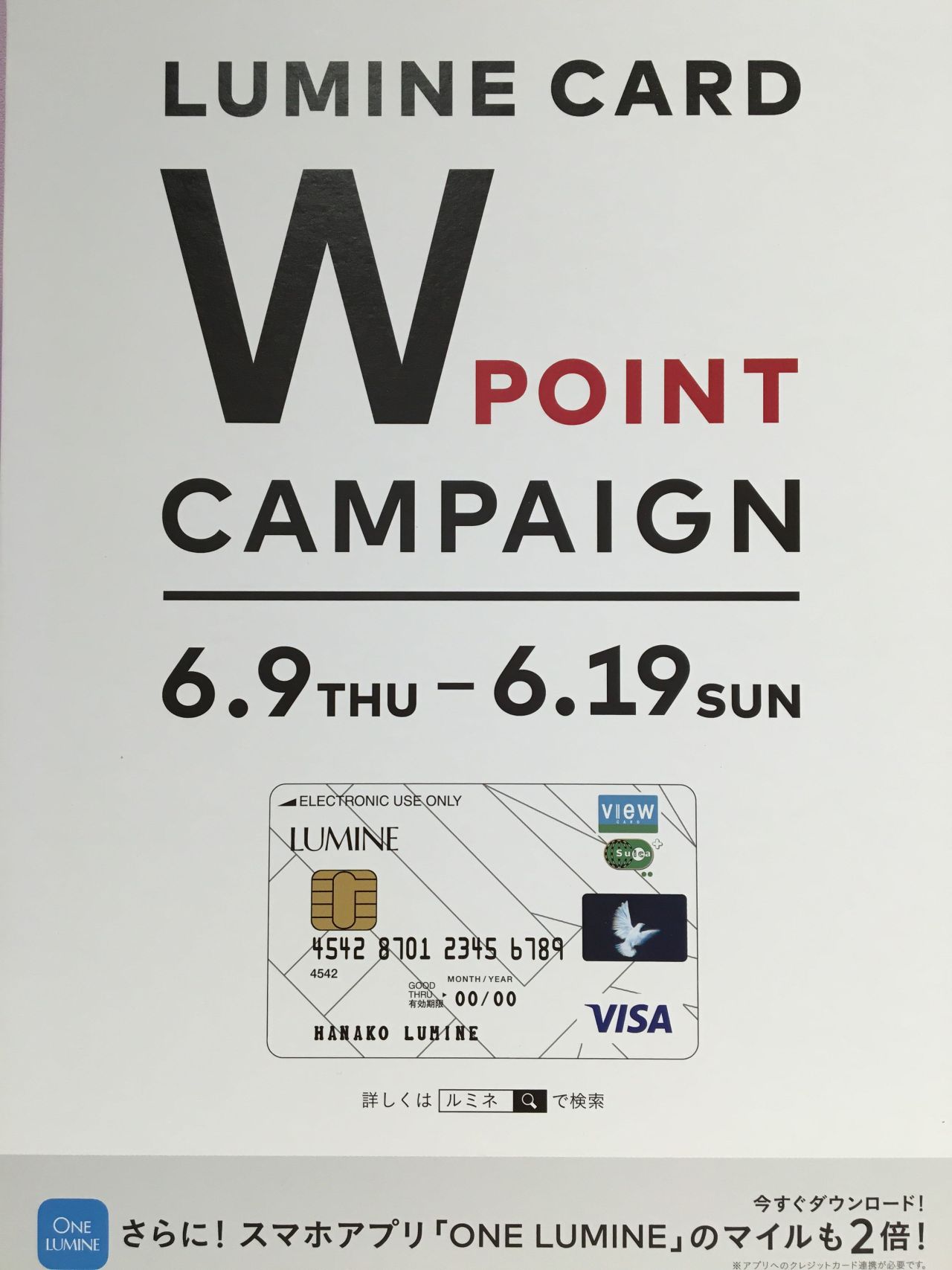 ルミネカードWポイントキャンペーン☆☆ アンテ バイ アンテシュクレ ルミネ横浜店 下着の専門店アンテシュクレ(intesucre)公式ショップブログ