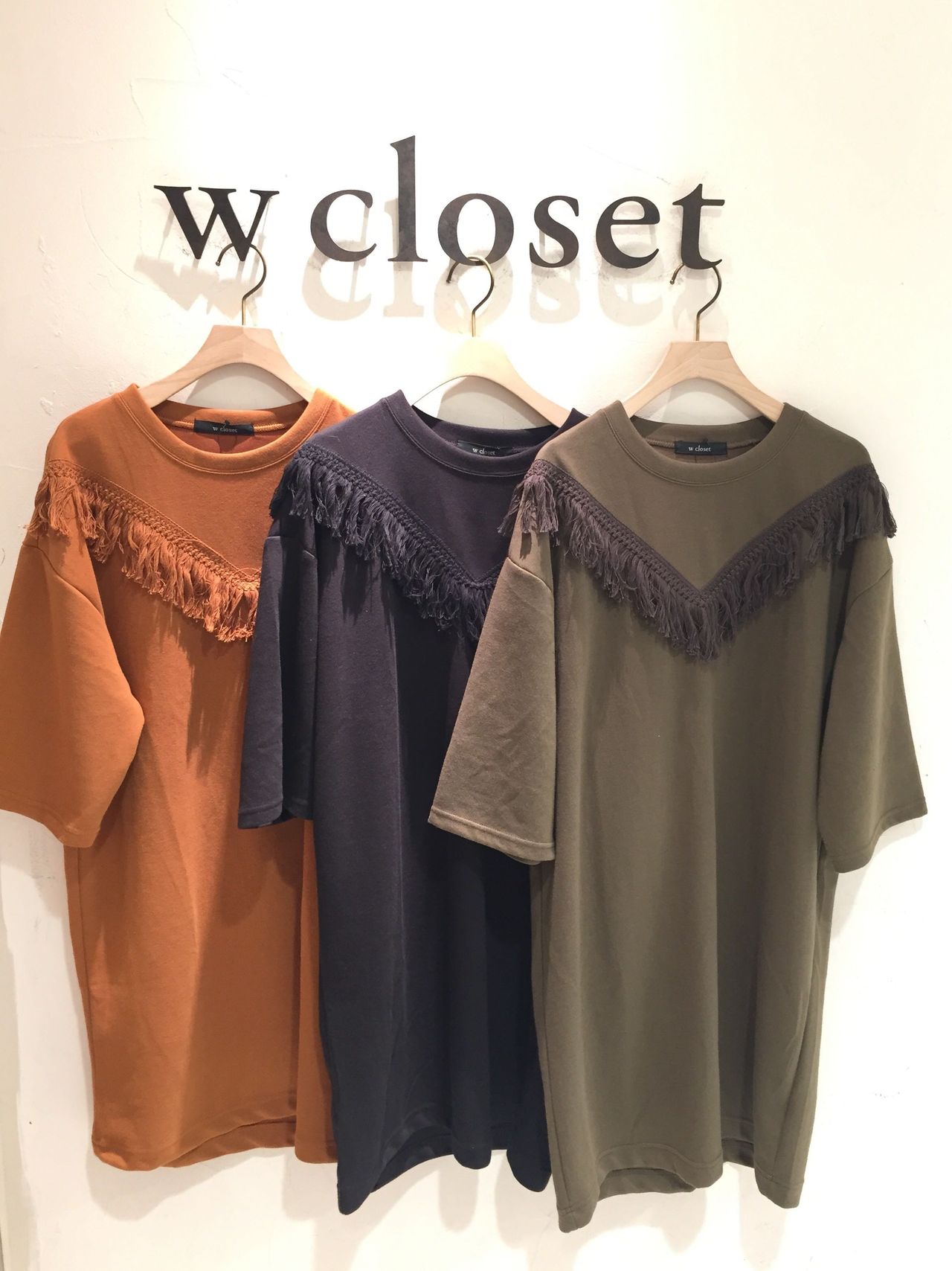 フリンジワンピース 吉祥寺パルコ店 W Closet ダブルクローゼットオフィシャルサイト