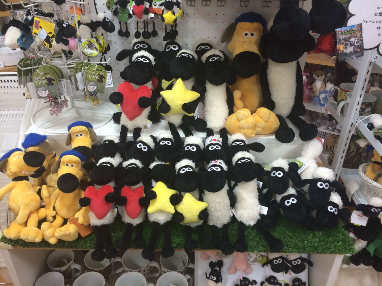 ひつじのショーン ぬいぐるみ 5匹セット ひつじのショーン公式