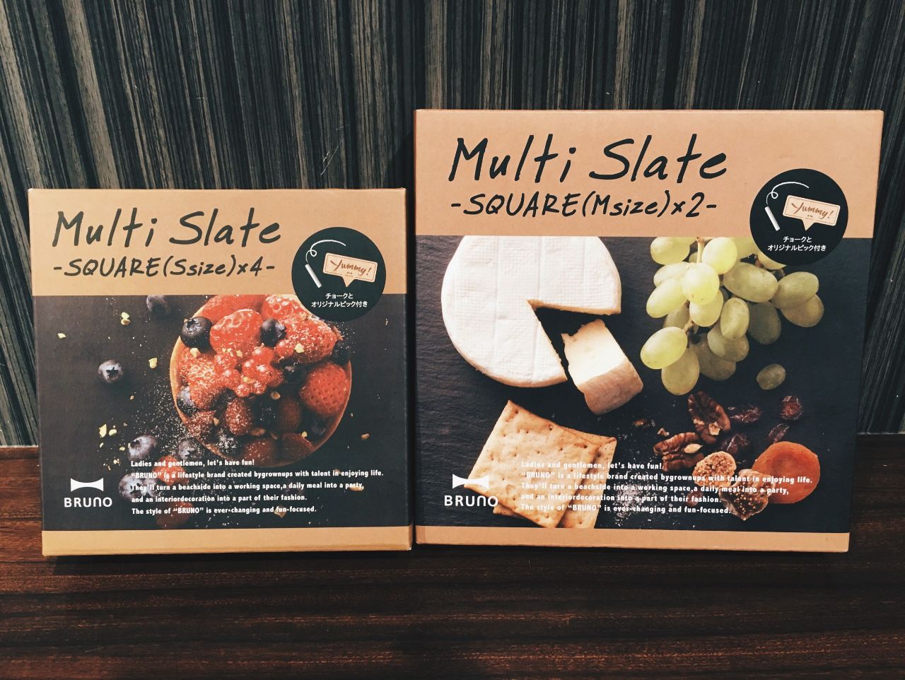 BRUNO マルチスレート 10枚セット（チョークとオリジナルピック付き