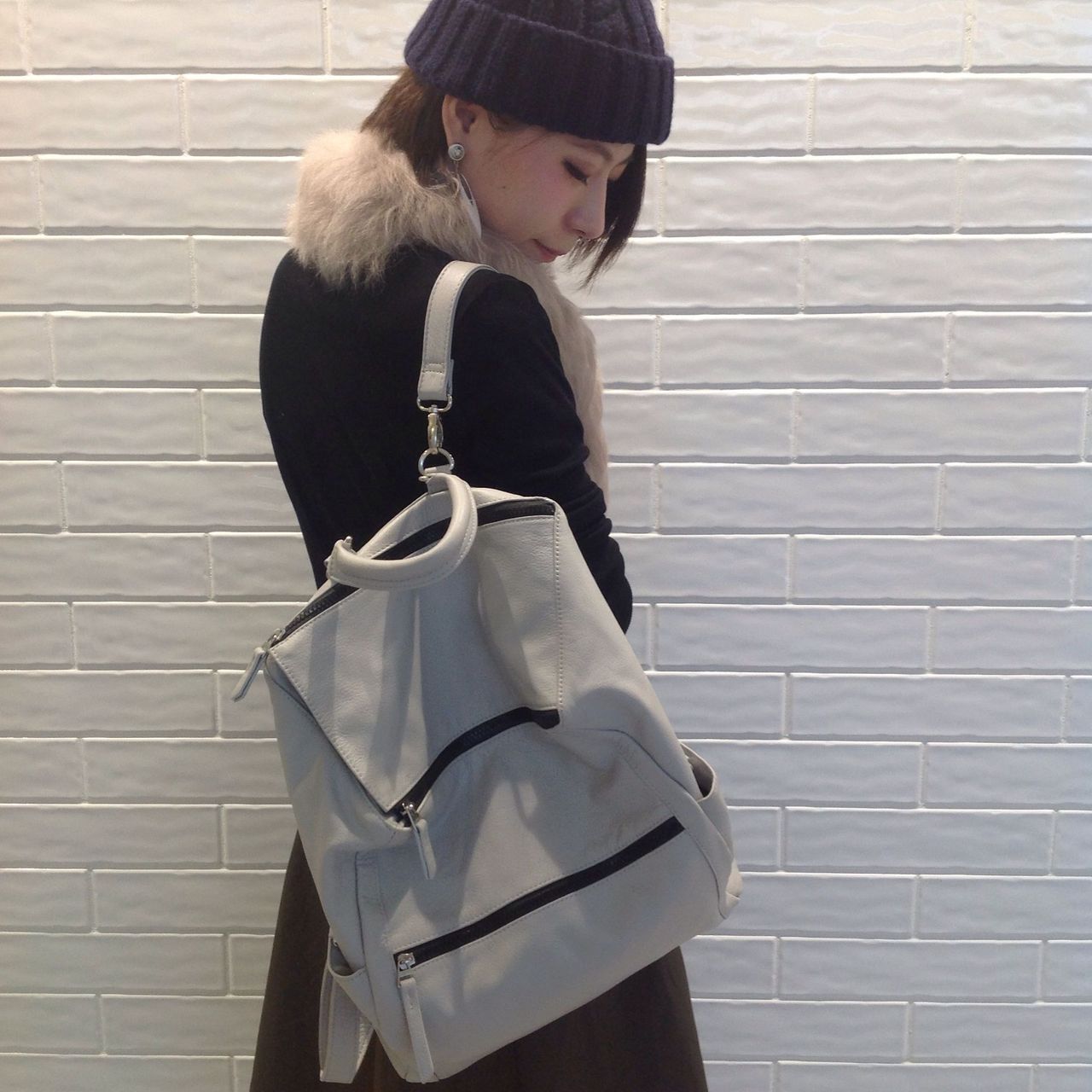 たっぷり容量☆レザーリュックのご紹介！...