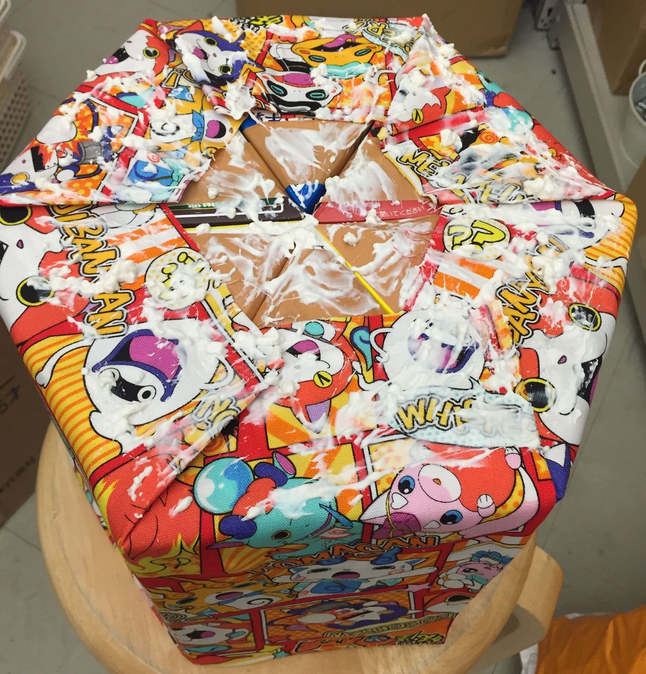 牛乳パック椅子！その2 | ららぽーと豊洲店※2019年9月1日をもちまして